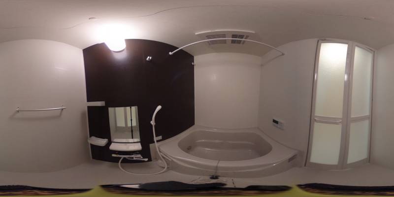 パノラマ画像バスルーム