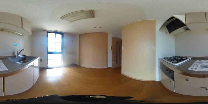 パノラマ画像キッチン