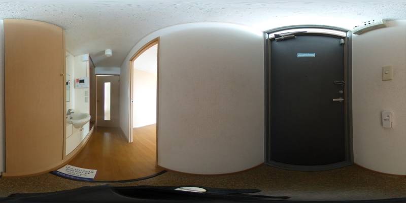 パノラマ画像玄関