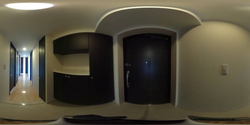 パノラマ画像玄関