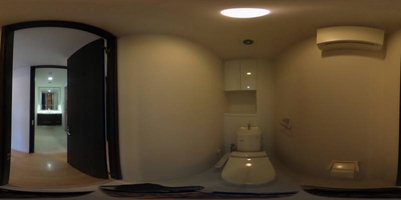 パノラマ画像トイレ