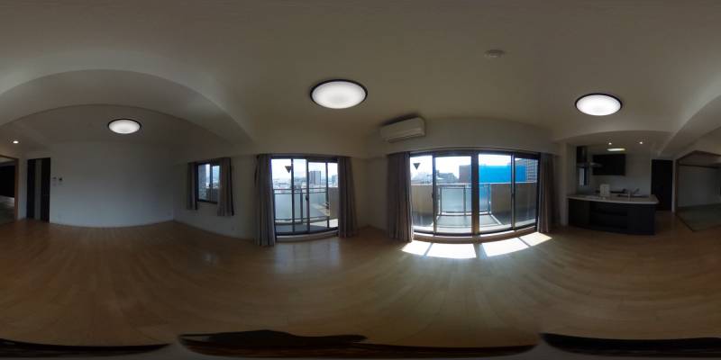 パノラマ画像洋室