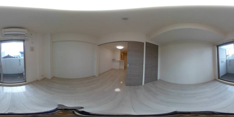 パノラマ画像洋室