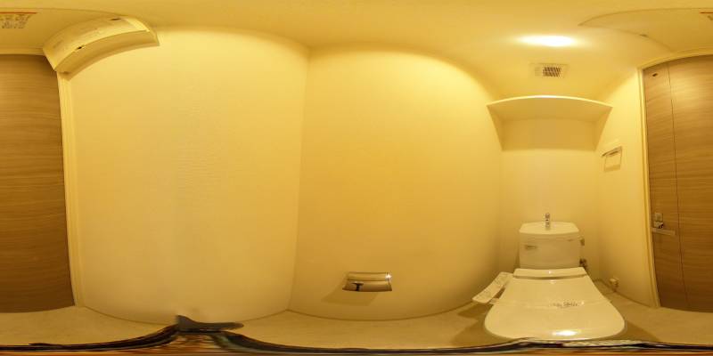 パノラマ画像トイレ