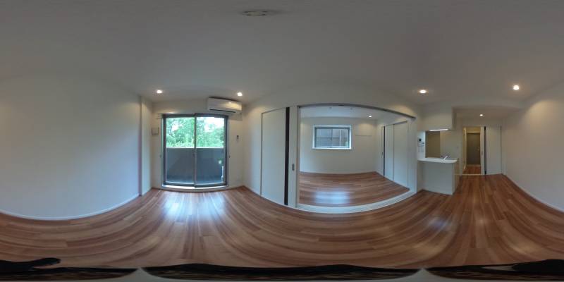 パノラマ画像リビング