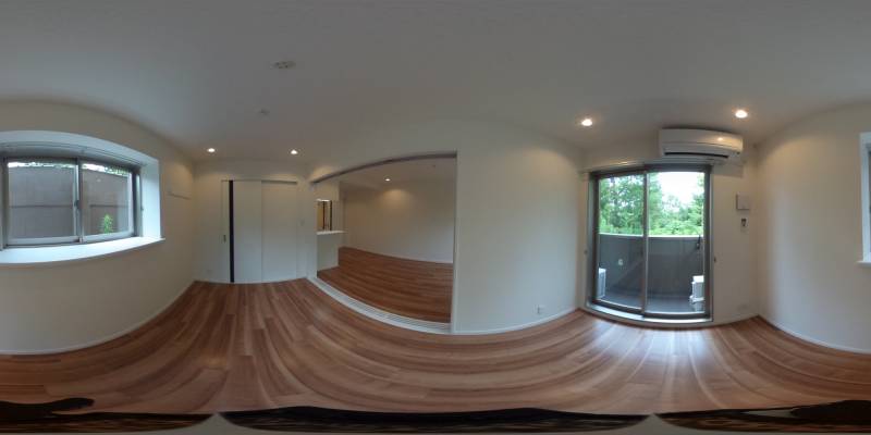 パノラマ画像洋室