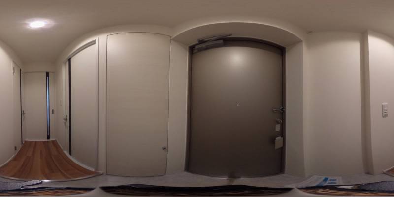 パノラマ画像玄関