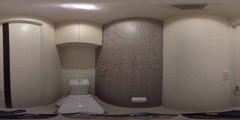 パノラマ画像トイレ