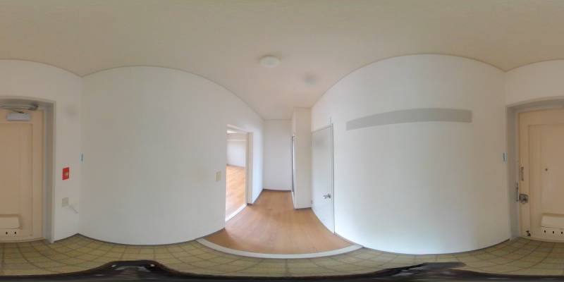 パノラマ画像玄関