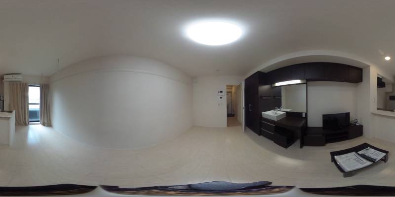 パノラマ画像洋室