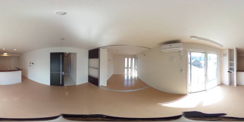 パノラマ画像リビング