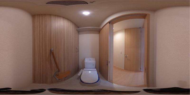 パノラマ画像トイレ