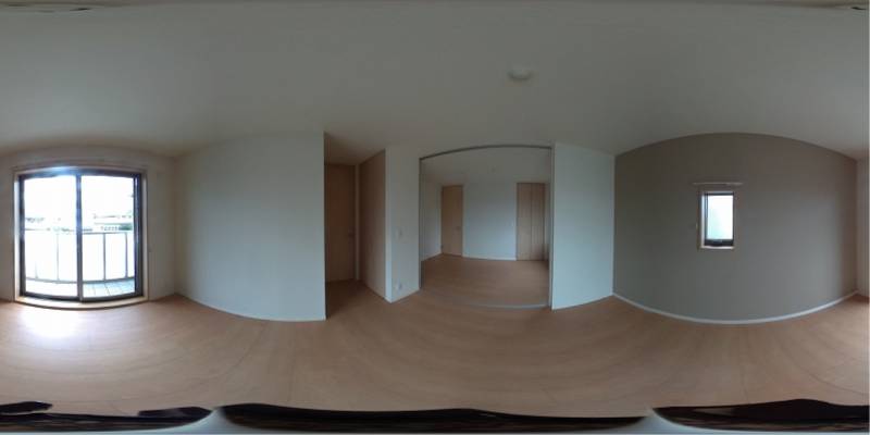 パノラマ画像洋室