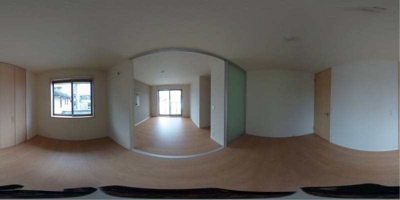 パノラマ画像洋室