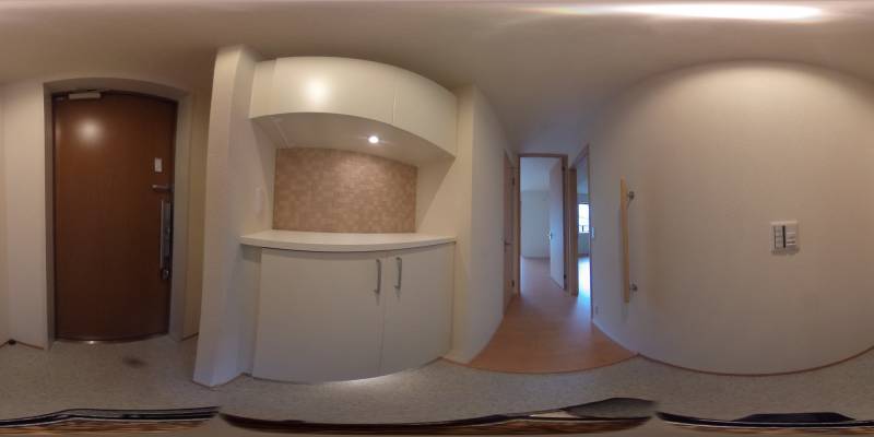 パノラマ画像玄関