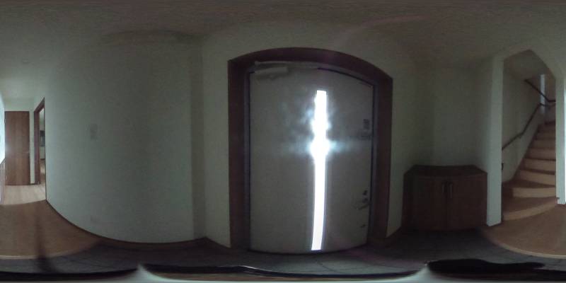 パノラマ画像玄関