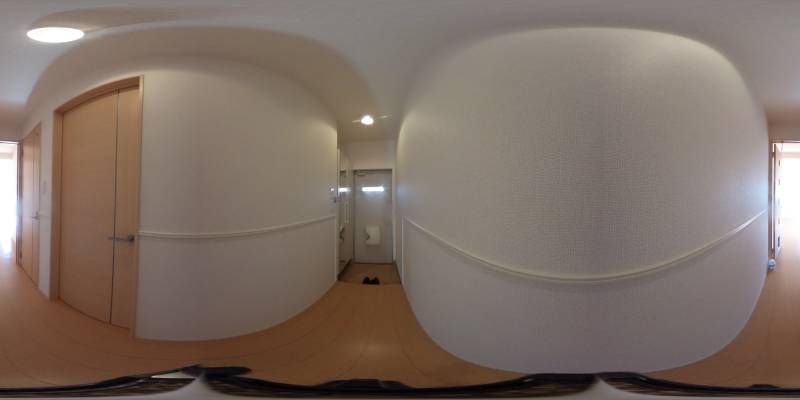 パノラマ画像玄関