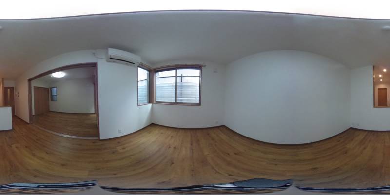 パノラマ画像リビング