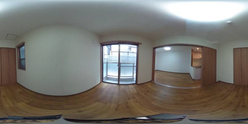 パノラマ画像洋室