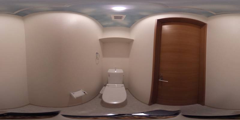 パノラマ画像トイレ