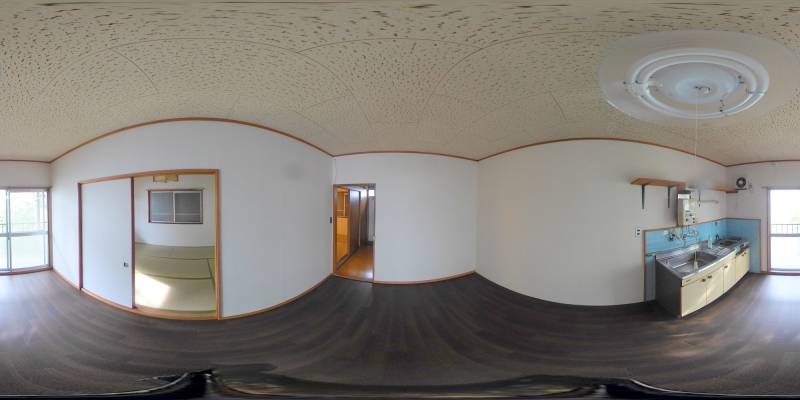 パノラマ画像リビング