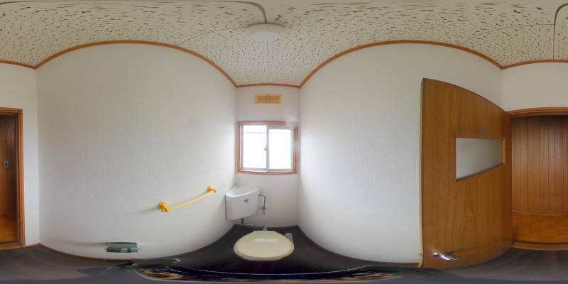 パノラマ画像トイレ