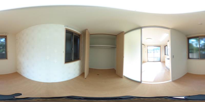 パノラマ画像洋室
