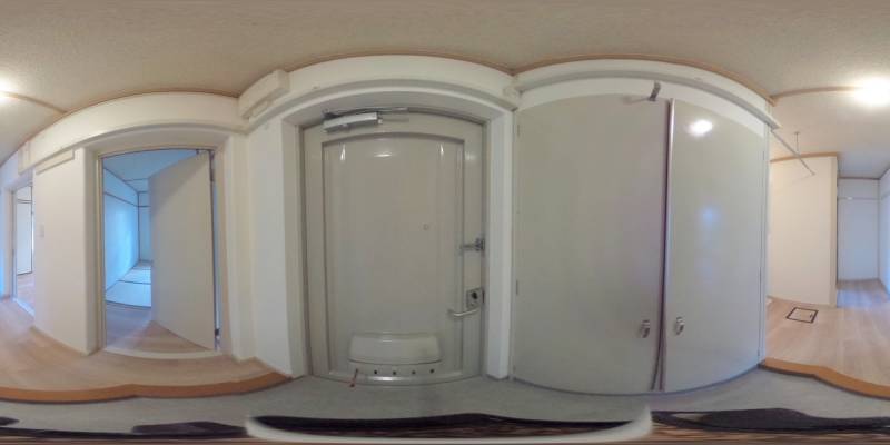 パノラマ画像玄関