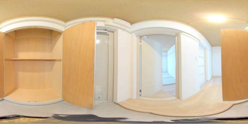 パノラマ画像玄関