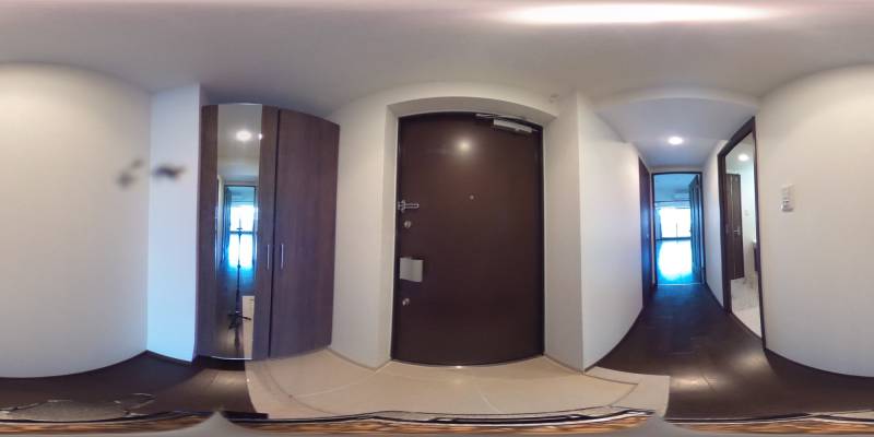 パノラマ画像玄関