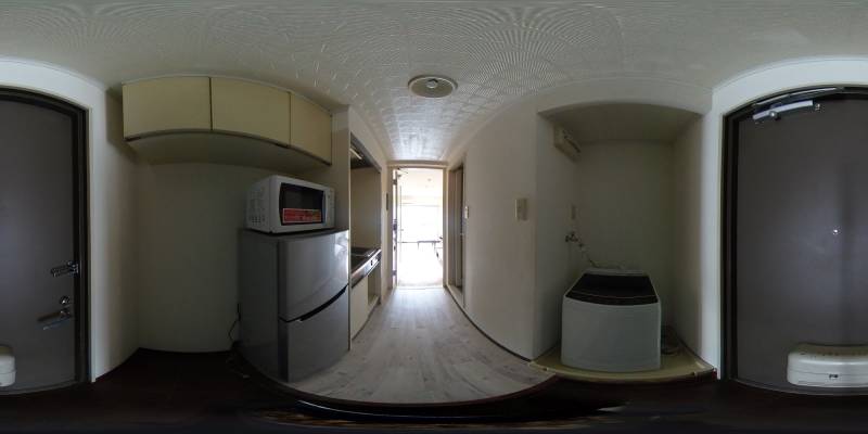 パノラマ画像玄関