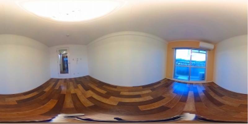 パノラマ画像洋室