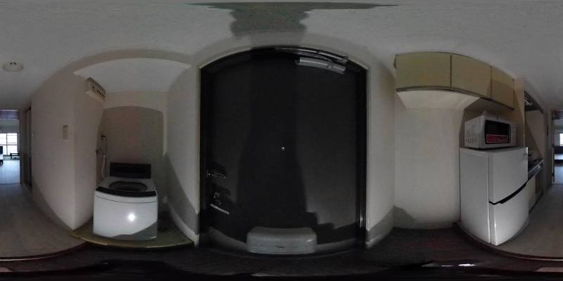 パノラマ画像玄関