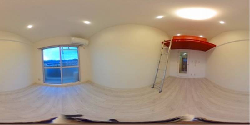 パノラマ画像洋室