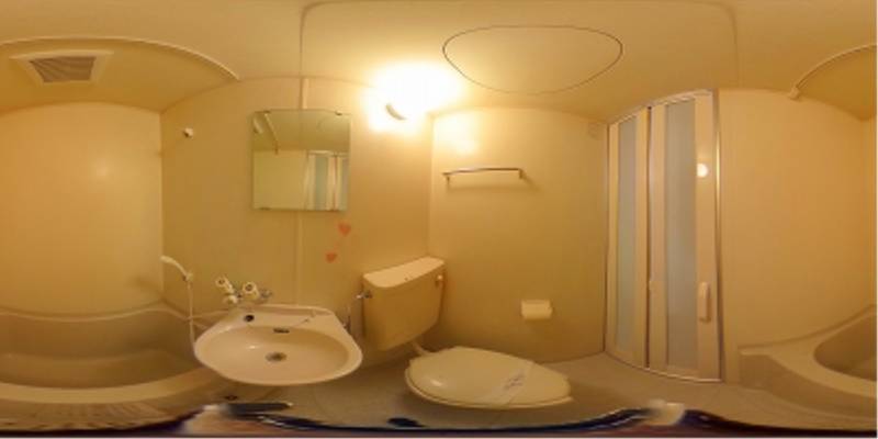 パノラマ画像バスルーム