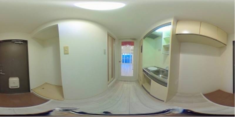 パノラマ画像玄関