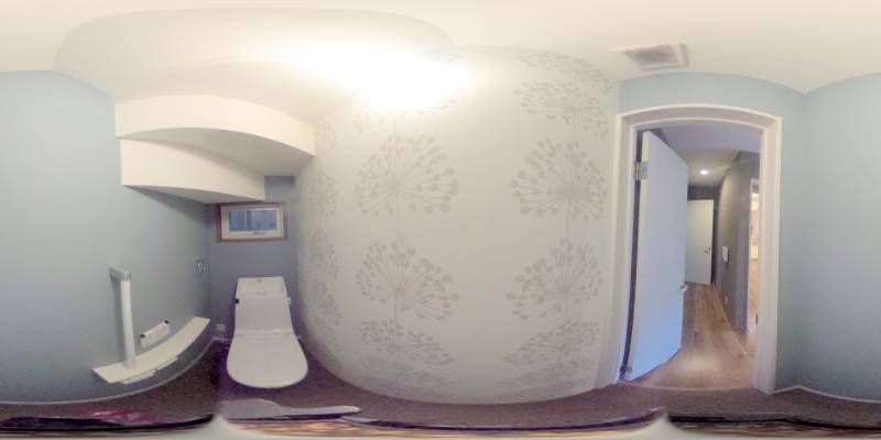 パノラマ画像トイレ