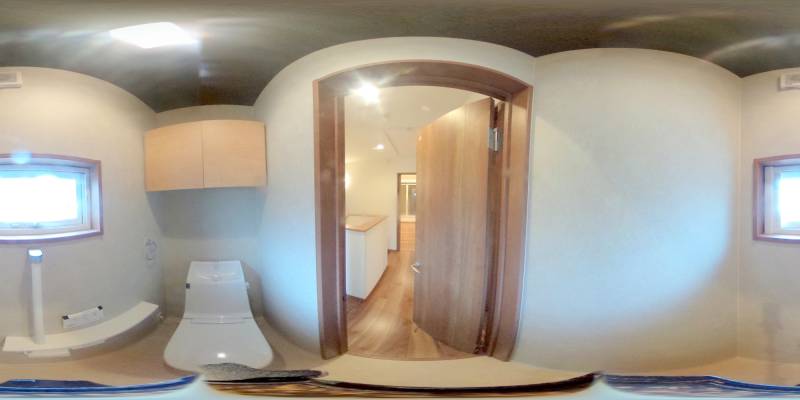 パノラマ画像トイレ