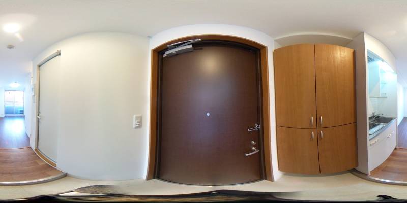 パノラマ画像玄関