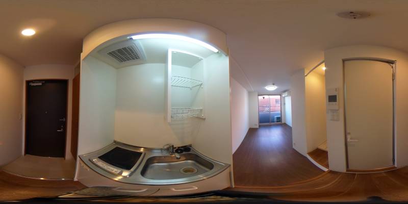 パノラマ画像キッチン