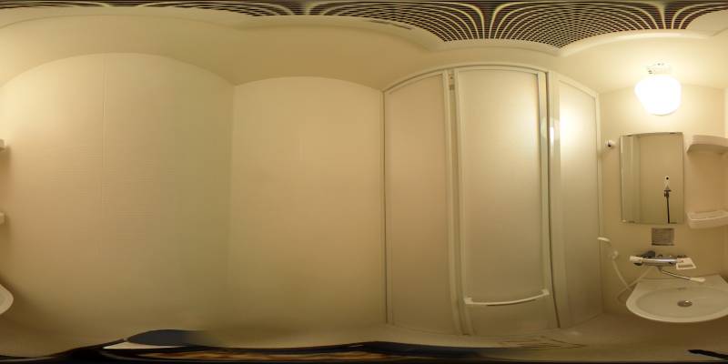 パノラマ画像バスルーム