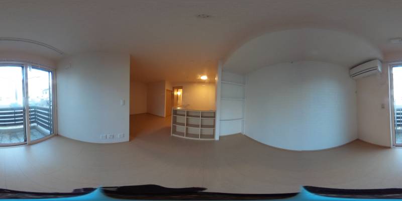 パノラマ画像リビング