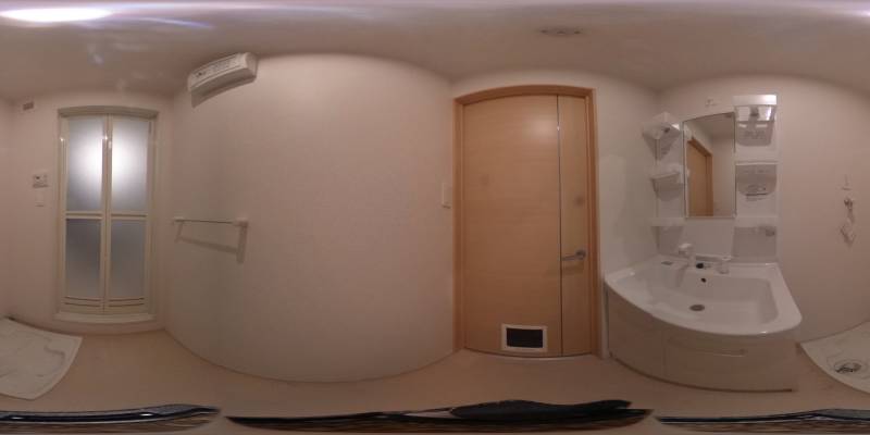 パノラマ画像洗面所