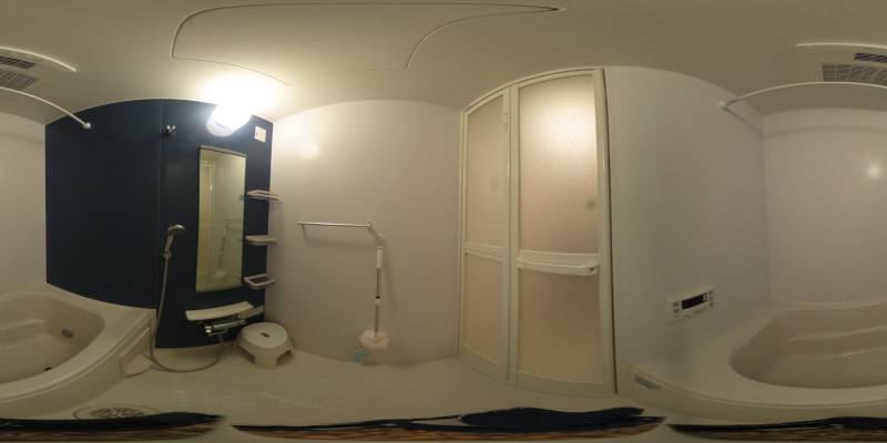 パノラマ画像バスルーム