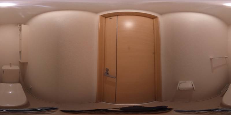 パノラマ画像トイレ