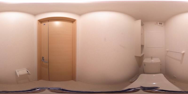 パノラマ画像トイレ