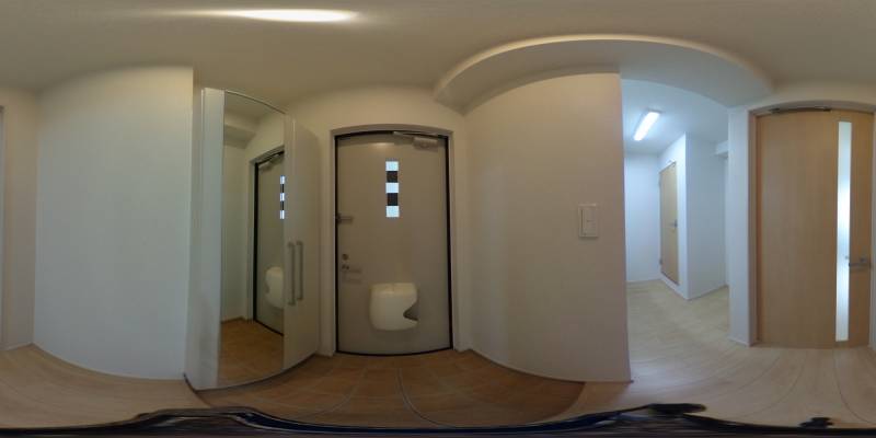 パノラマ画像玄関