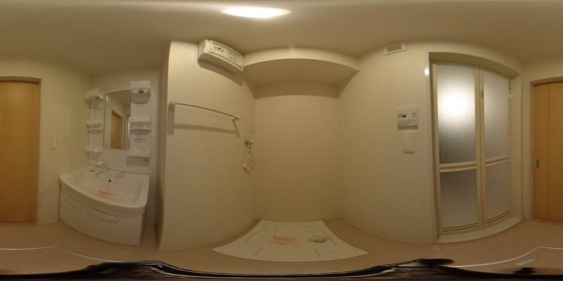 パノラマ画像洗面所