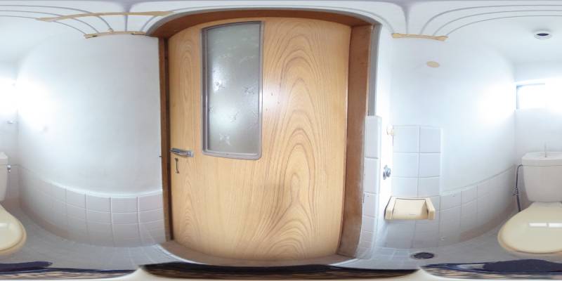 パノラマ画像トイレ