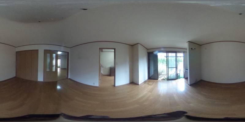 パノラマ画像リビング